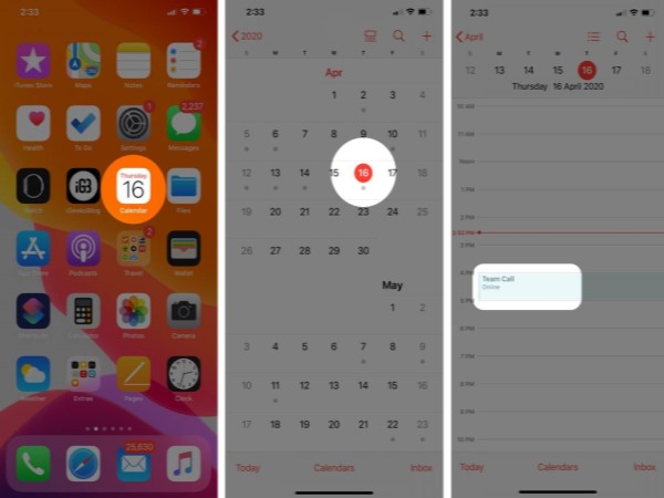 Cách xoá lịch trên iphone - Subscribe Calendars iPhone