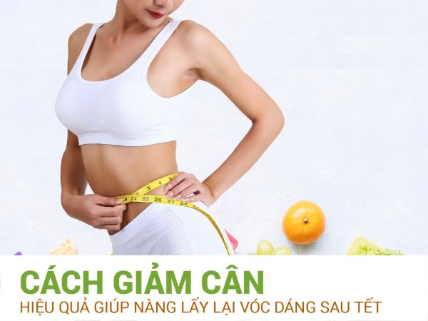 Các bài tập giảm cân nhanh sau tết