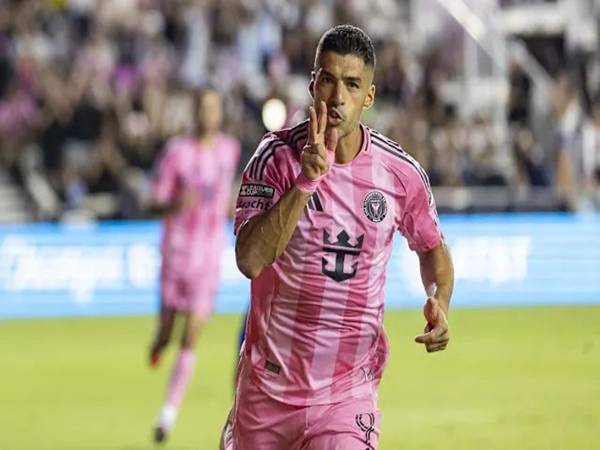 Suarez hoàn tất cú đúp, đưa Miami vào bán kết