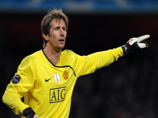 Thủ môn Edwin van der Sar