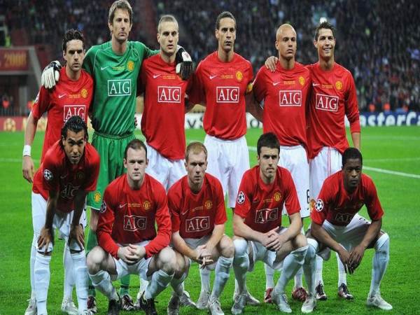 Phân tích đội hình MU 2008 chinh phục Champions League